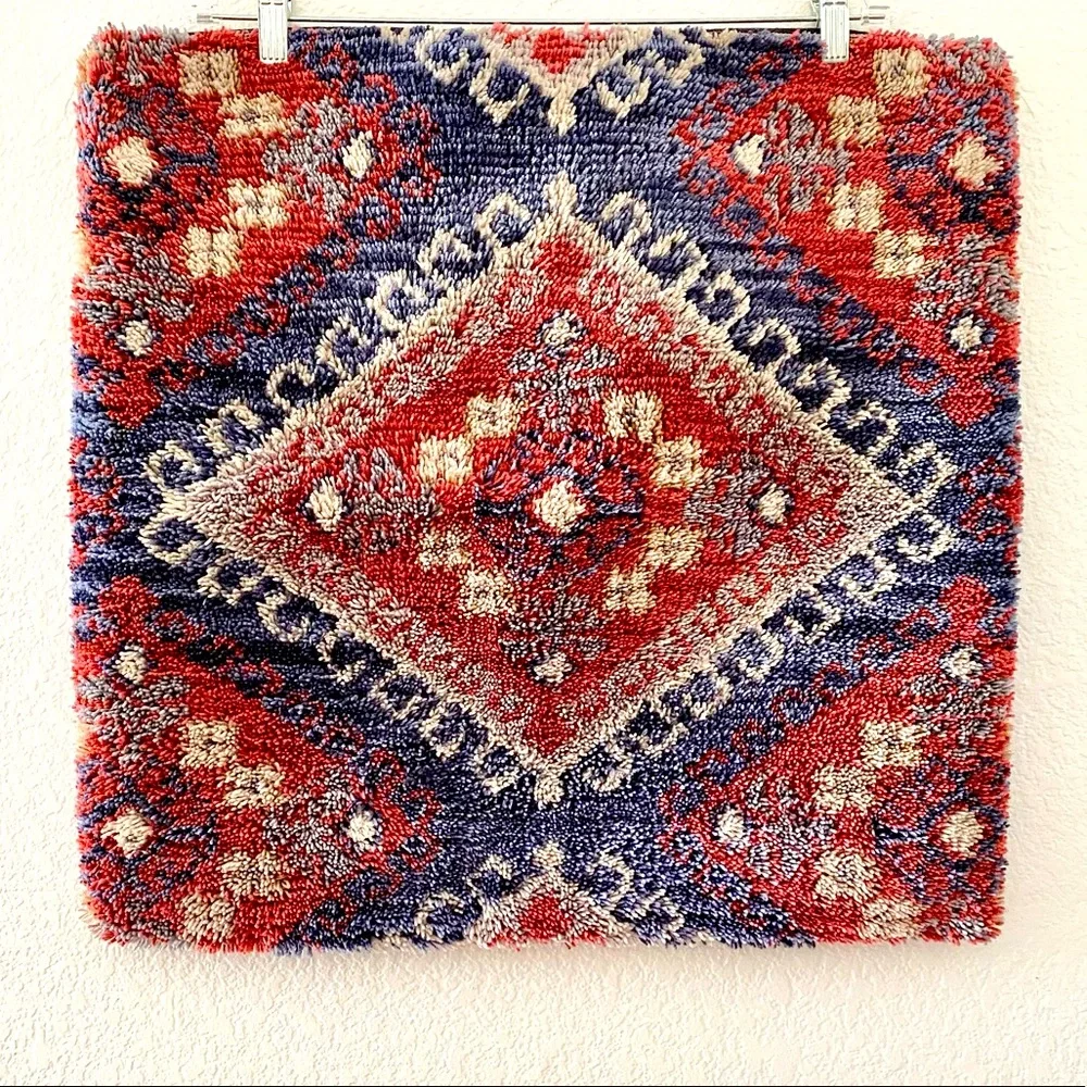 Loloi Square Western Shag Accent Pillow